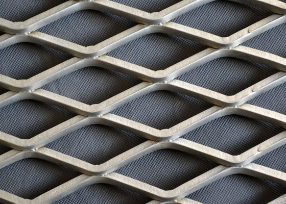 Revêtement de poinçon 4ft x maille en acier augmentée par 8ft
