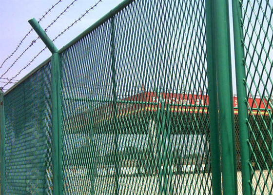 feuille augmentée en aluminium de 4ft x de 8ft Diamond Hole Perforated 8mm pour le mur de sécurité