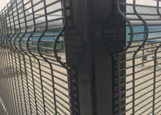 L'immersion chaude a galvanisé 358 l'OEM de construction de la barrière 1.2*2.5m 4.5mm